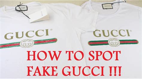 fake gucci t hirt|Gucci shirt checker.